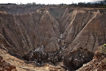 Поблизу Трускавця утворилось нове карстове провалля