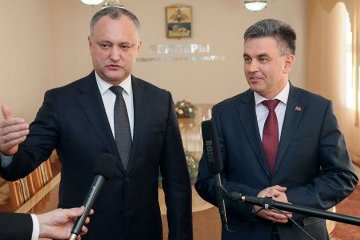 Додон встретился с лидером непризнанного Приднестровья