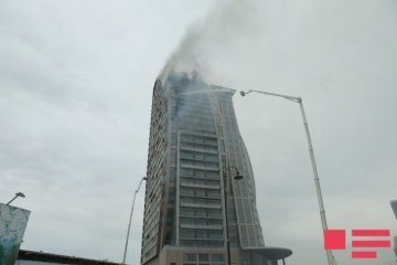 Пожежу в Trump Tower у Баку загасили