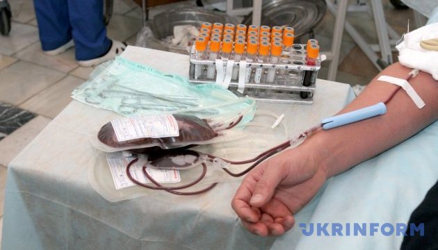 苏梅市献血者被列入乌克兰记录册
