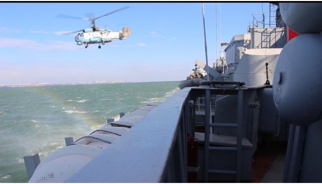 Hetman Sahaidachniy, Turkish warships conduct PASSEX exercise