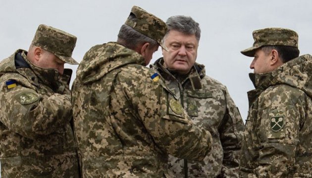 Präsident Poroschenko: Antiterror-Operation in der Ostukraine endet im Mai