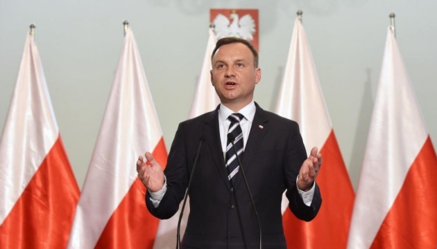 Duda: Nord Stream 2 poses danger to Ukraine and Slovakia