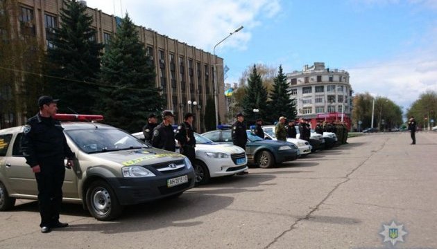 На Донеччині на вихідні посилено наряди поліції
