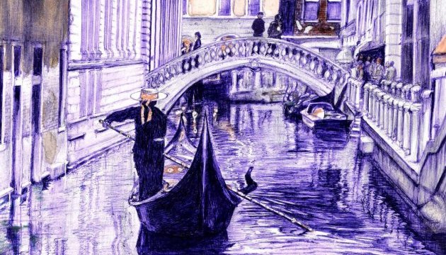 Роман Сущенко передав із Лефортового десятий малюнок - Венецію