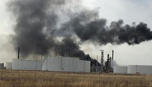 У США стався вибух на нафтопереробному заводі