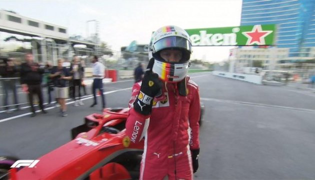 Формула-1: Феттель виграв кваліфікацію Гран-прі Азербайджану