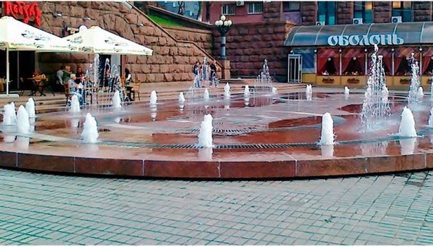 Fountain season begins in Kyiv 