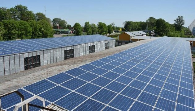 Nouvelle installation de panneaux photovoltaïques dans la région de Lviv (photos, vidéo)