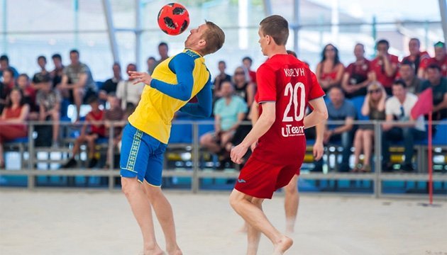 Пляжний футбол: збірна України обіграла 