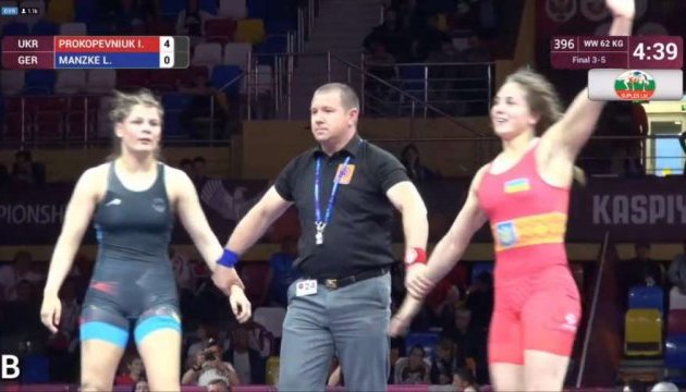 Чемпіонат Європи з боротьби: Ілона Прокопевнюк виборола першу медаль для України