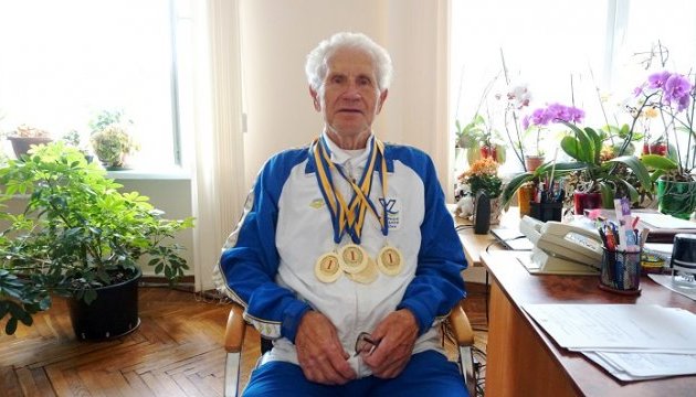 85-річний плавець із Житомира встановив три рекорди