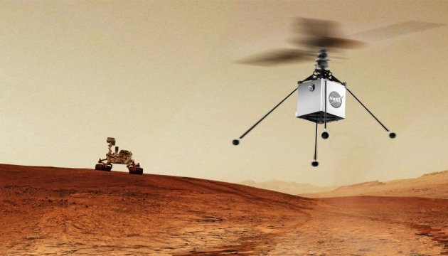 NASA відправить вертоліт на Марс