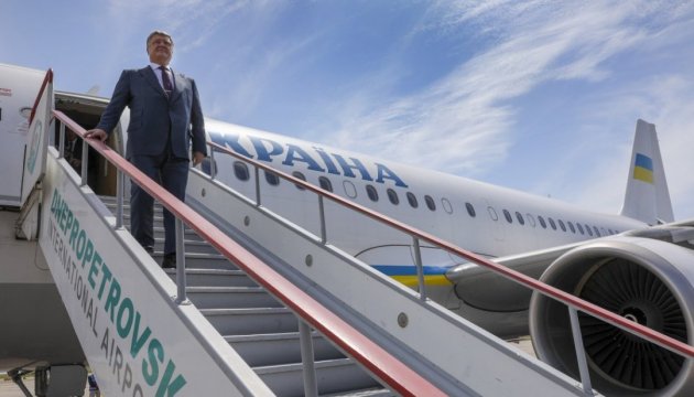 President supports initiative to create airline hub in Dnipro city