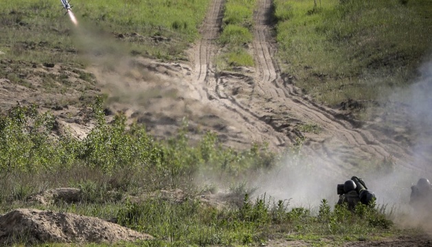 Javelin missile systems tested in Ukraine