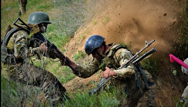 Les militaires ukrainiens ont néutralisé 9 combattants pro-russes