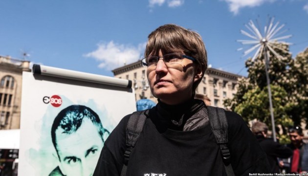 Сестра Сенцова закликала не припиняти акції до звільнення всіх в'язнів Кремля