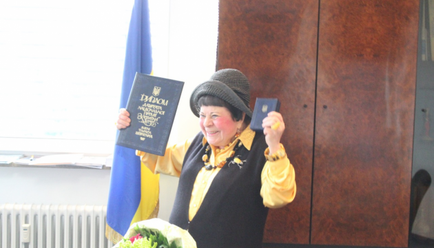 Еммі Андієвській у Мюнхені вручили Шевченківську премію з літератури
