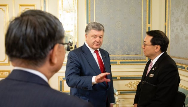 Poroshenko discusses with Japanese business nuclear safety, energy efficiency