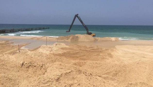 Ізраїль почав зведення бар'єру вздовж морського кордону із Сектором Газа