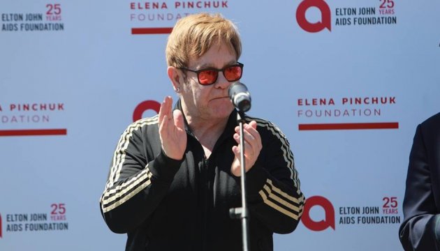 Elton John llega a Kyiv