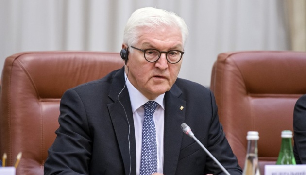 It’s up to Ukraine to decide when it will sit down at negotiating table with Russia – Steinmeier 