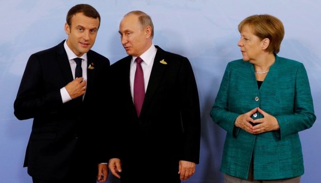 Гібридна дружба: як Німеччина і Франція намагаються не сваритись з Росією, навіть попри санкції