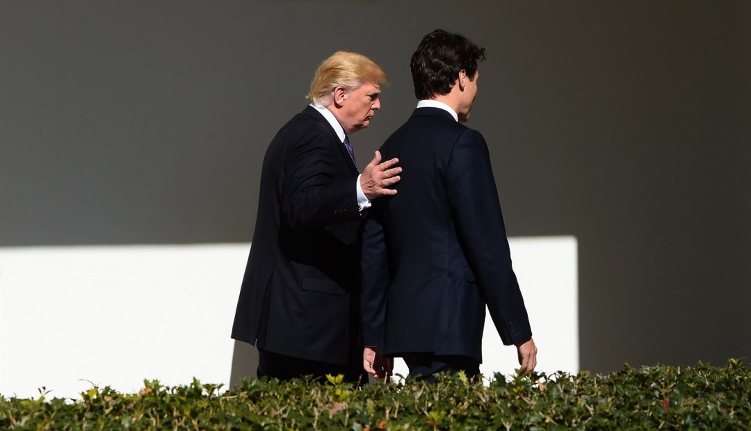 Трамп, Трюдо / Фото: THE CANADIAN PRESS/Sean Kilpatrick