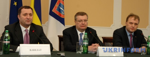 В Одессе прошла встреча руководителей Молдовы и Приднестровья, 2012 год