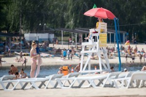 Купальний сезон 2018: безпечні пляжі Києва. Інфографіка