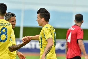 Football : L'Ukraine bat l'Albanie en match amical