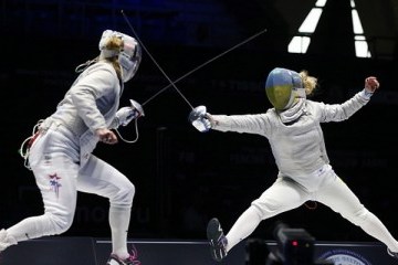Евро-2018 по фехтованию: Комащук вышла в четвертьфинал, Харлан проиграла в 1/8 финала