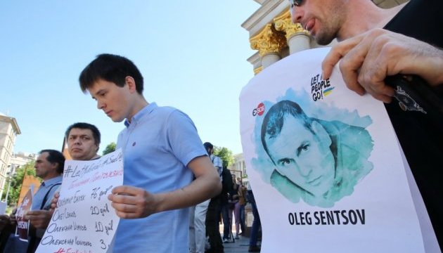 #SaveOlegSentsov: по всьому світу проходять акції на підтримку в'язнів Кремля
