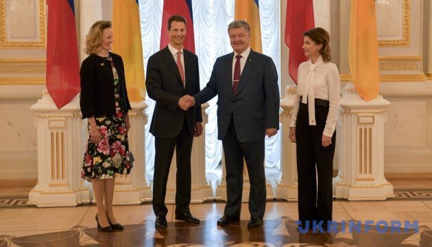 Порошенко заявив про потенціал у співпраці України й Ліхтенштейну