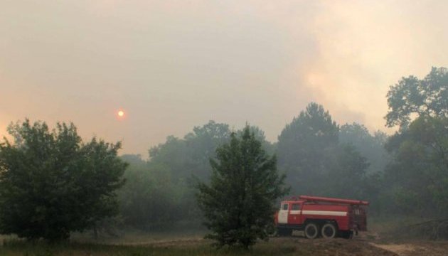 Пожежа під Чорнобилем: рятувальники запевняють, що підстав для паніки немає