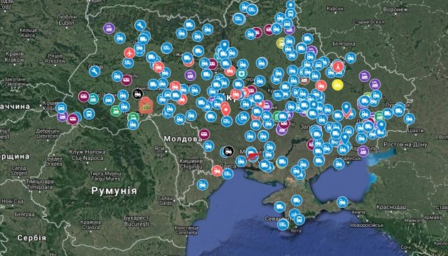 Технічні пам'ятники України нанесли на інтерактивну мапу