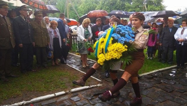 На Львівщині відзначили 127 річницю народження Євгена Коновальця