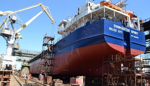 На Херсонській верфі SMG почали будівництво танкера для голландської компанії