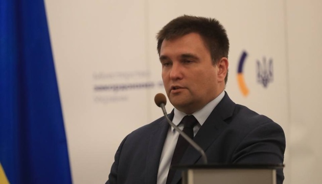 Klimkin sobre la reunión en el ‘formato Normandía’: Rusia quería legitimar la ocupación del Donbás