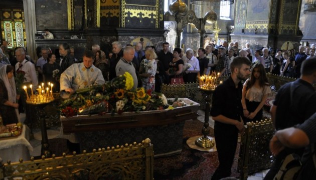 Trauerfeier für Iwan Dratsch in Kiew – Fotos