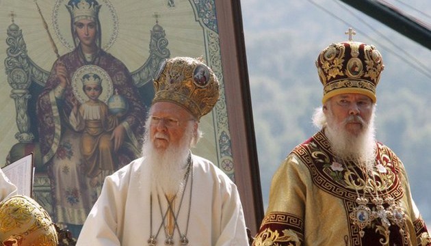УПЦ МП намагалася відмовити патріарха Варфоломія від української автокефалії