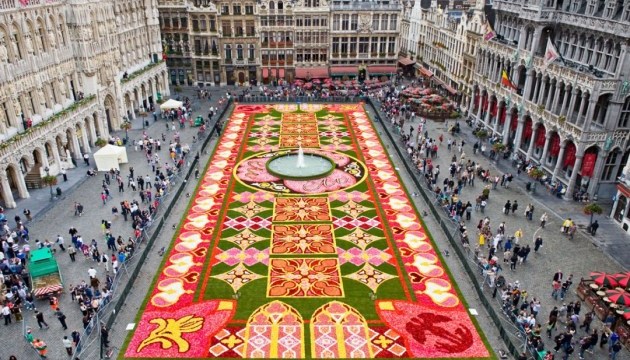 Квітковий килим у Брюсселі цьогоріч буде мексиканським