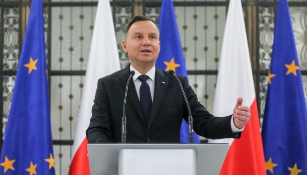 Duda hopes for Ukraine's, Georgia's membership in NATO