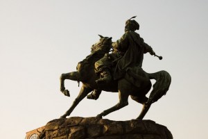 Heute sind 130 Jahre seit Eröffnung des Denkmals von Bohdan Chmelnyzkyj in Kiew