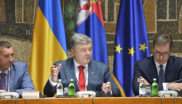 Präsident: Warenumsatz zwischen der Ukraine und Serbien um ein Drittel gestiegen, aber das ist nicht genug