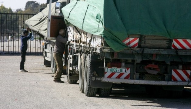 Ізраїль закрив вантажний КПП на кордоні з сектором Гази