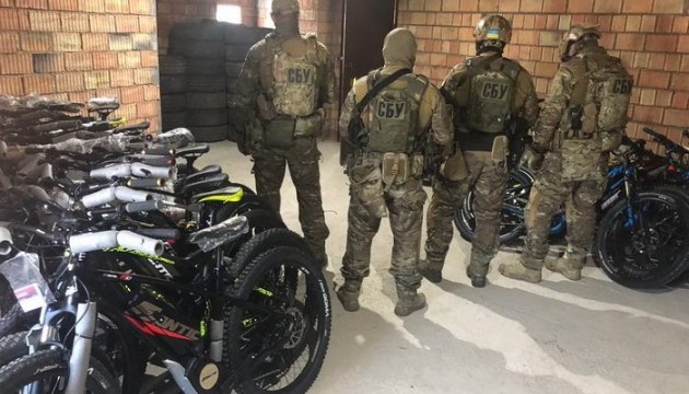 СБУ припинила контрабанду в Україну мото- та велотехніки відомих брендів