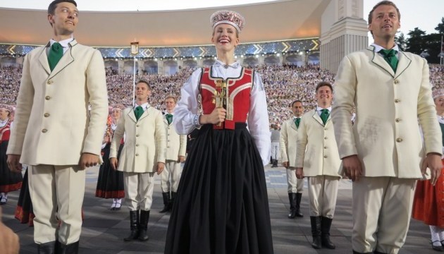 В Ризі закінчилося традиційне Свято пісні та танцю за участі українських колективів