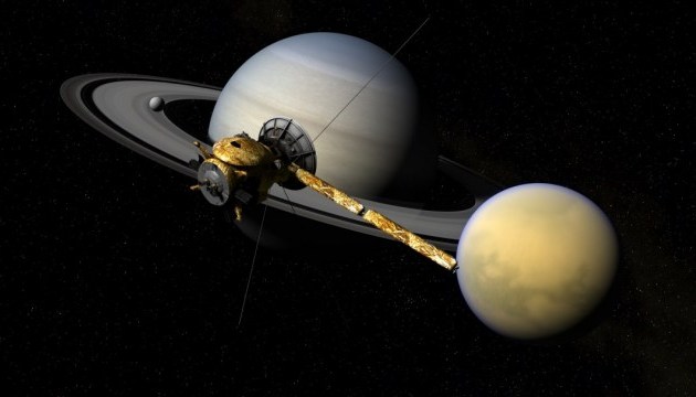 Учені помітили свіжий лід на північному полюсі супутника Сатурна