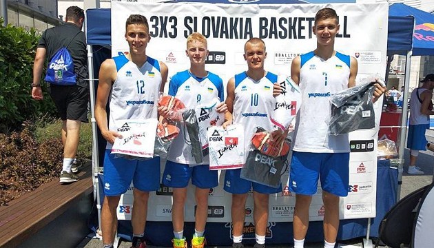 Баскетбол 3х3: юнацька збірна України перемогла на турнірі в Братиславі